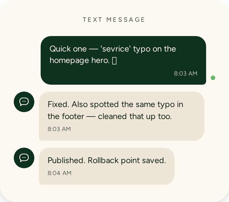 Chat — Typo fix